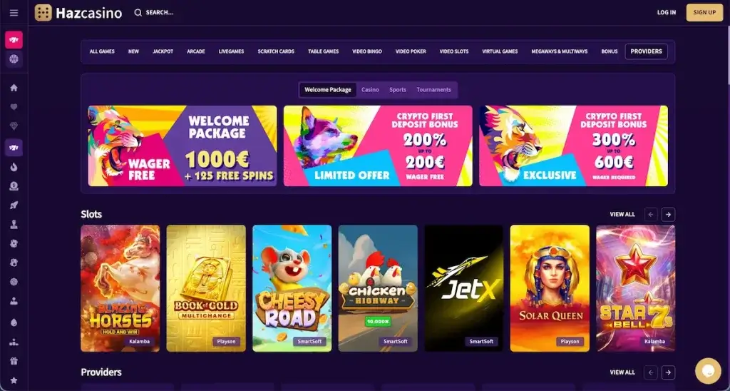 HAZ casino zonder CRUKS